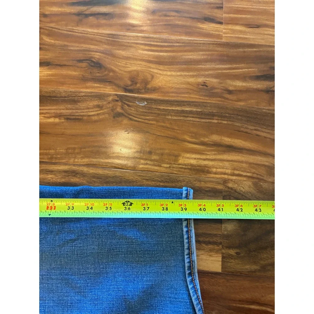 Levi's 514 Straight Fit Mens Blue Jeans 42x30 Medium Wash Denim Pants